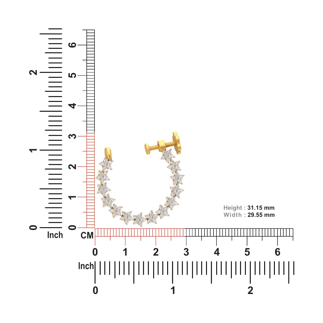Devyani Diamond Nose Pin