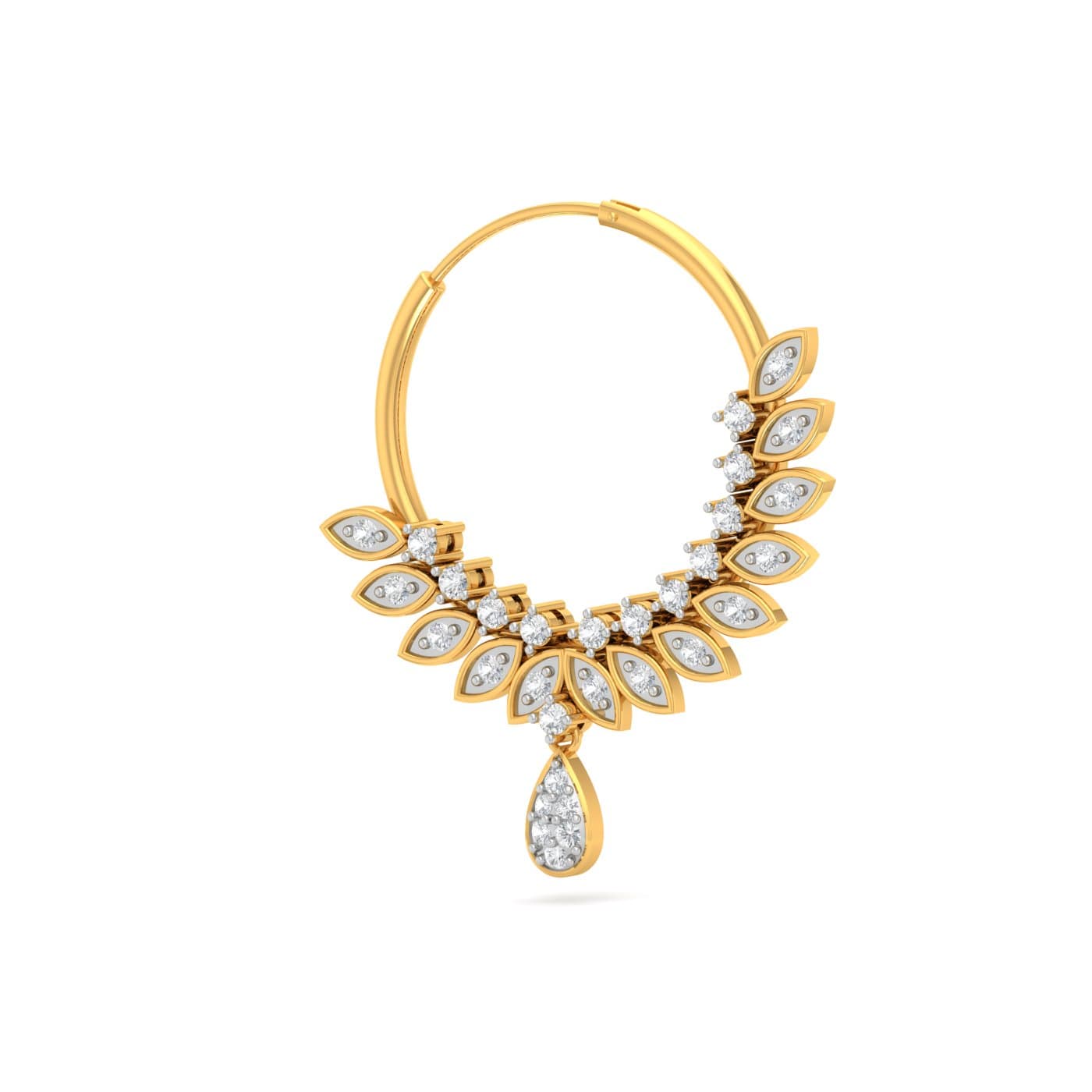 Drop Diamond South Nose Ring