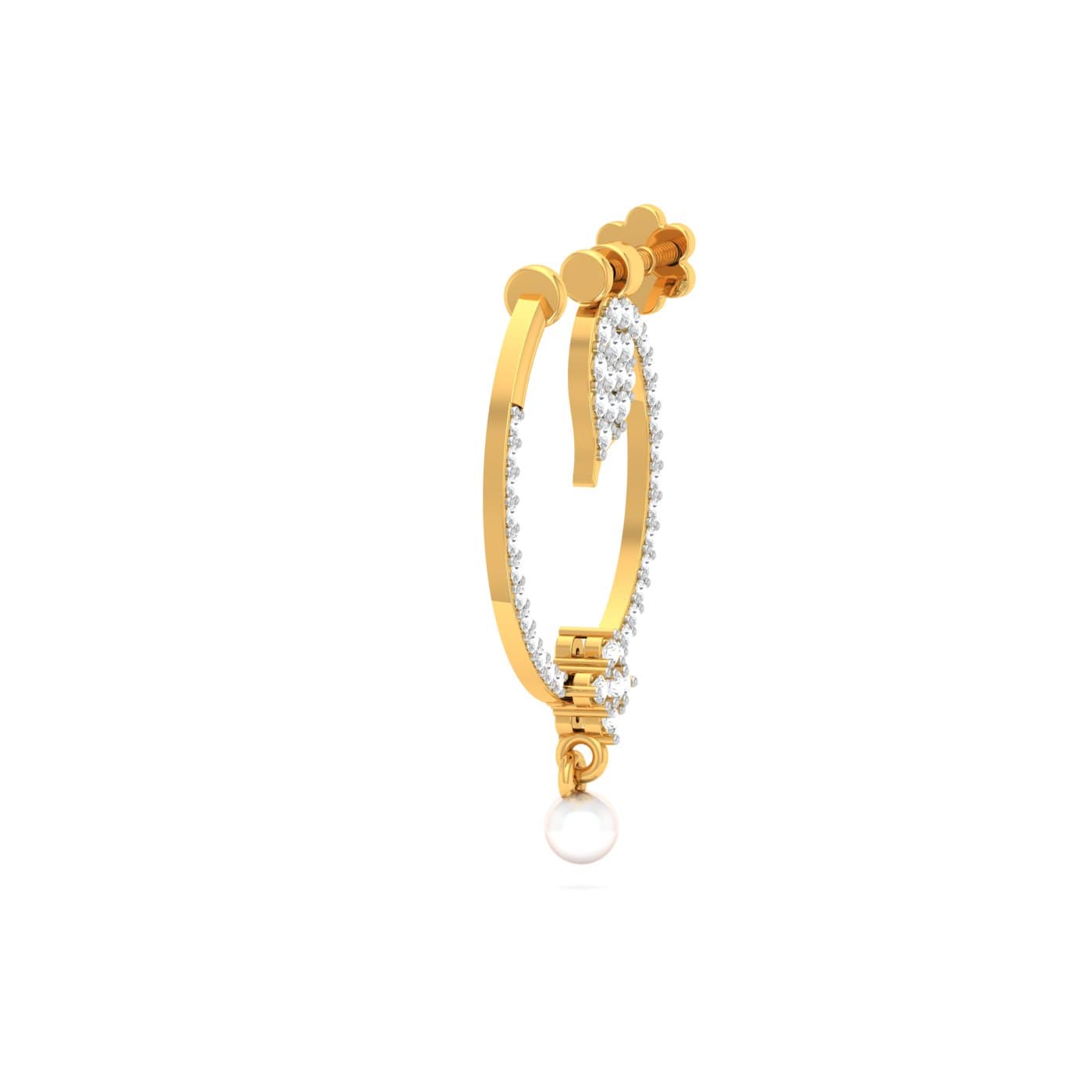 South Indian Gold Nose Pin