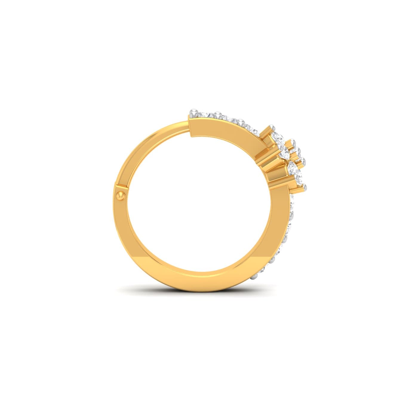 Cluster Floral Nose Ring