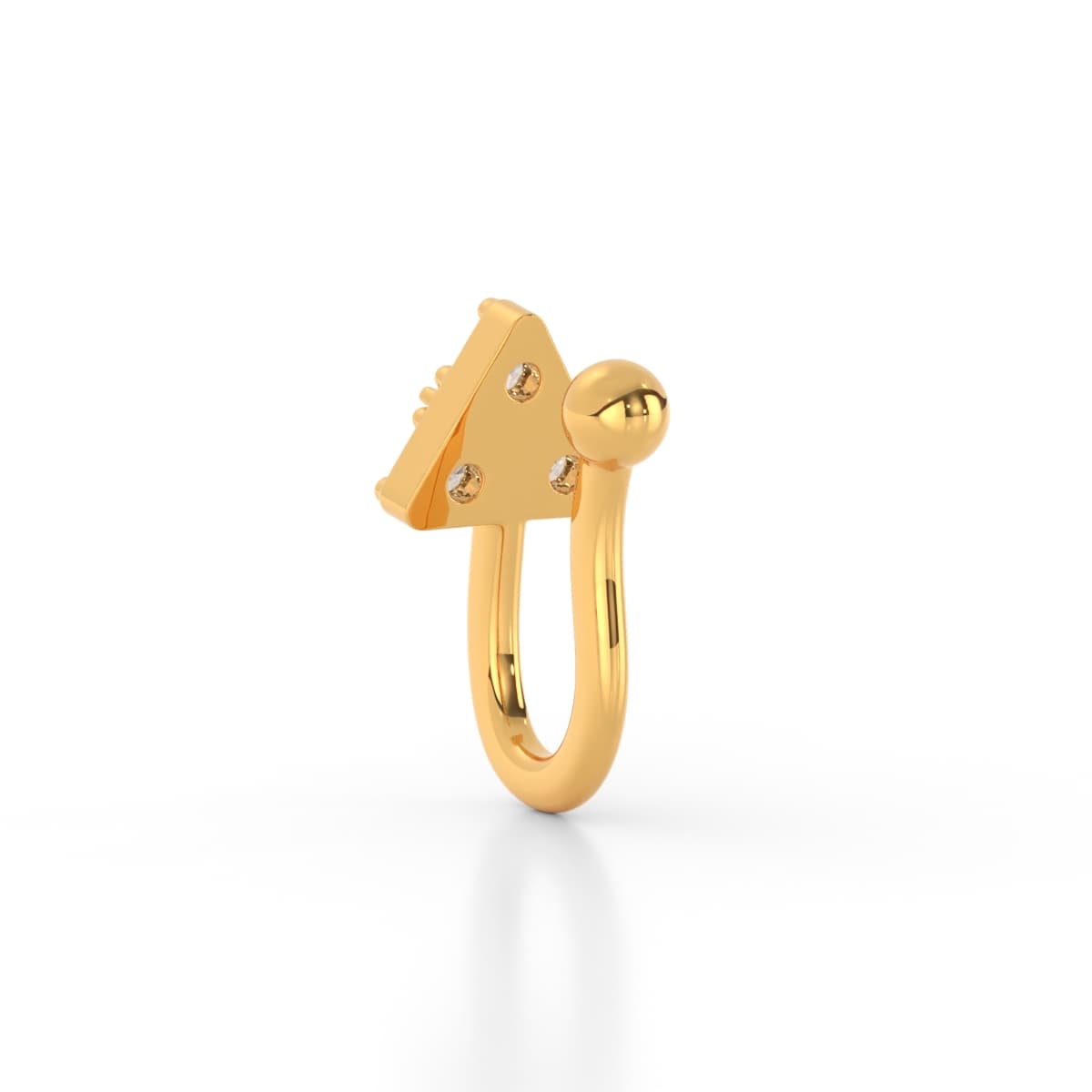 Deuce Ace Non Piercing Nose Pin