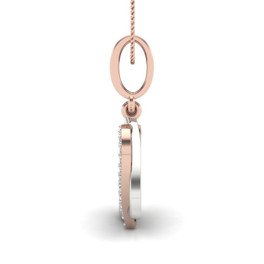Joint Heart Diamond Pendant