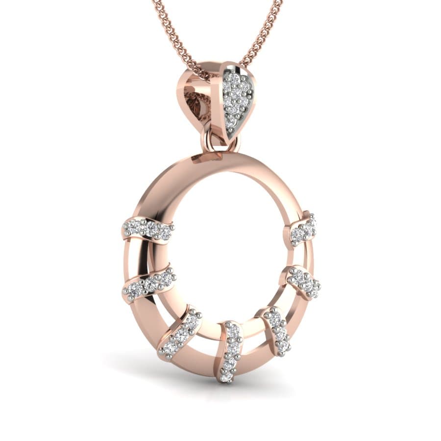 Swish Diamond Pendant