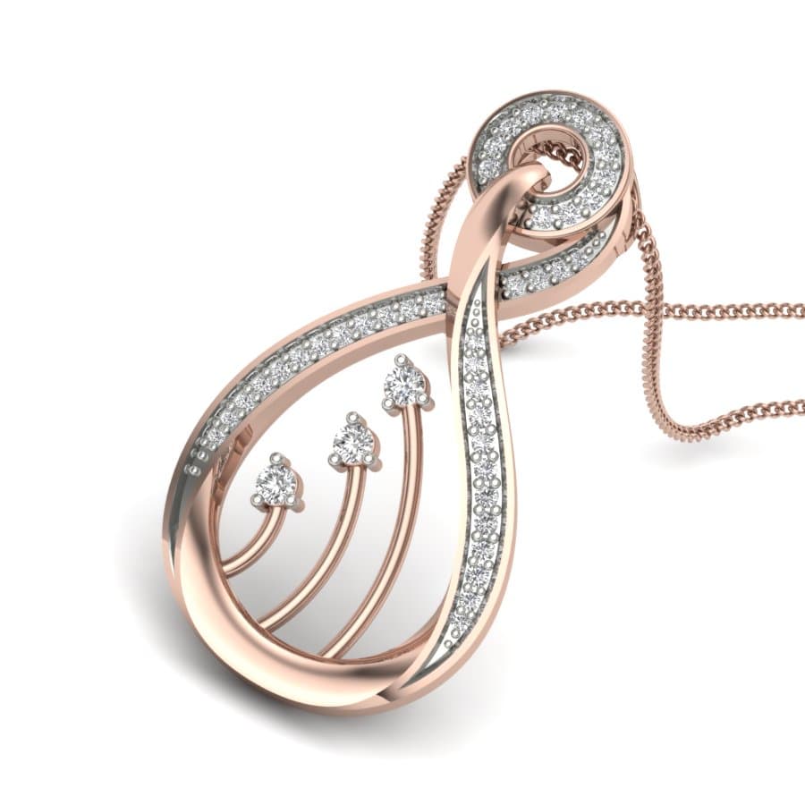 Truly Elegant Diamond Pendant