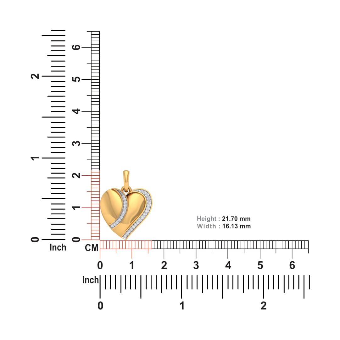 Adore Love Diamond Pendant