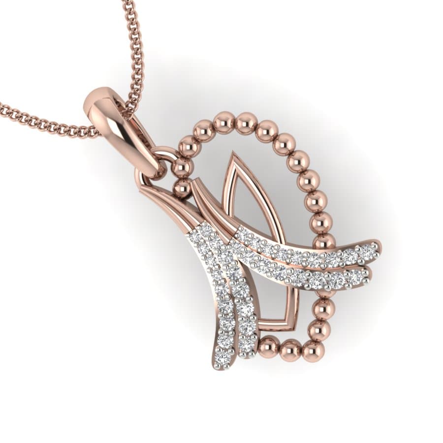 Sparkle Bloom Diamond Pendant
