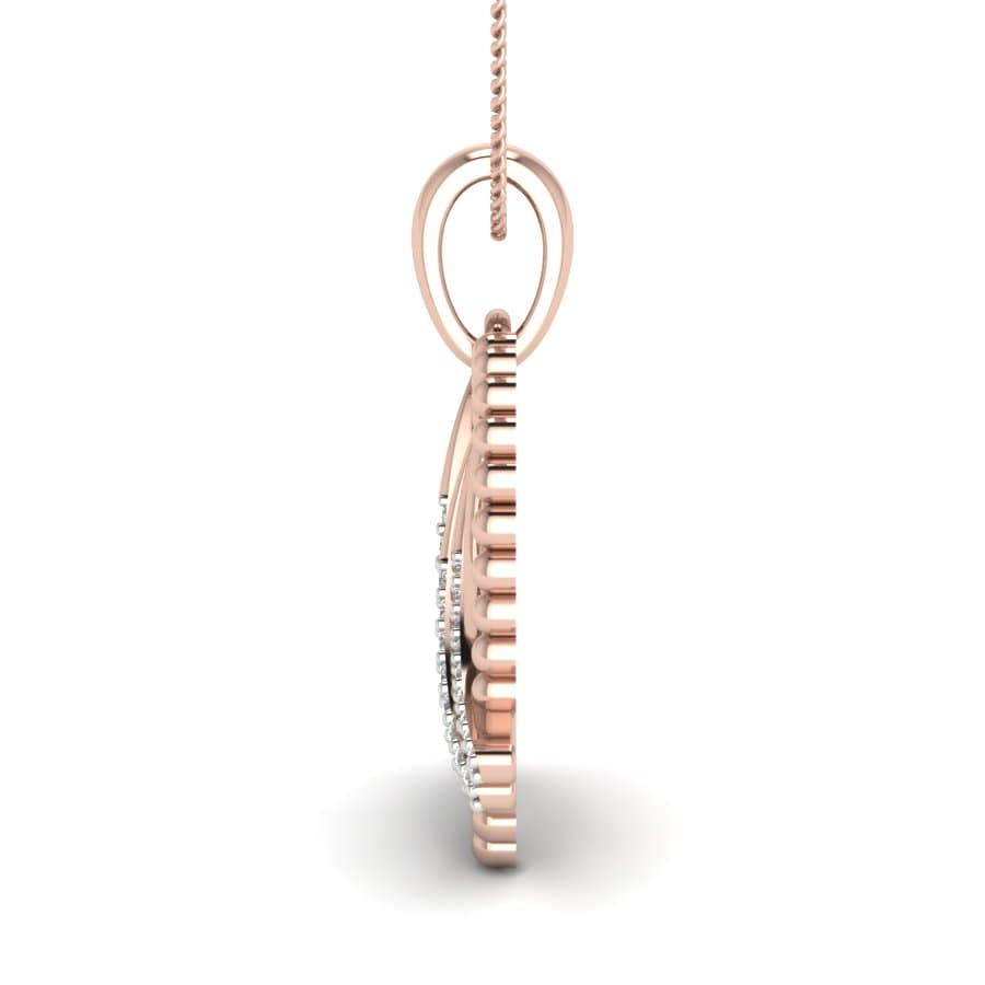 Sparkle Bloom Diamond Pendant