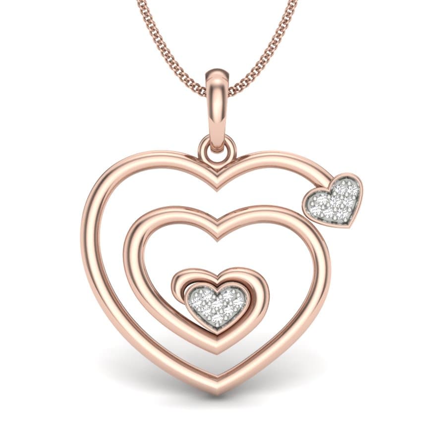 Aprire Cuore Diamond Pendant