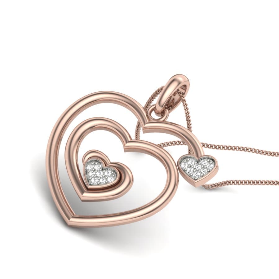 Aprire Cuore Diamond Pendant