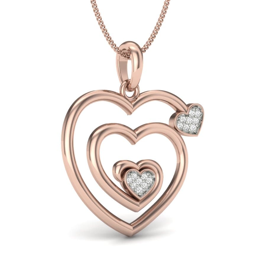 Aprire Cuore Diamond Pendant