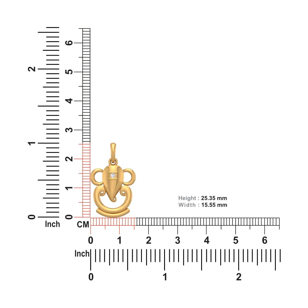 Classic Ganesha Pendant