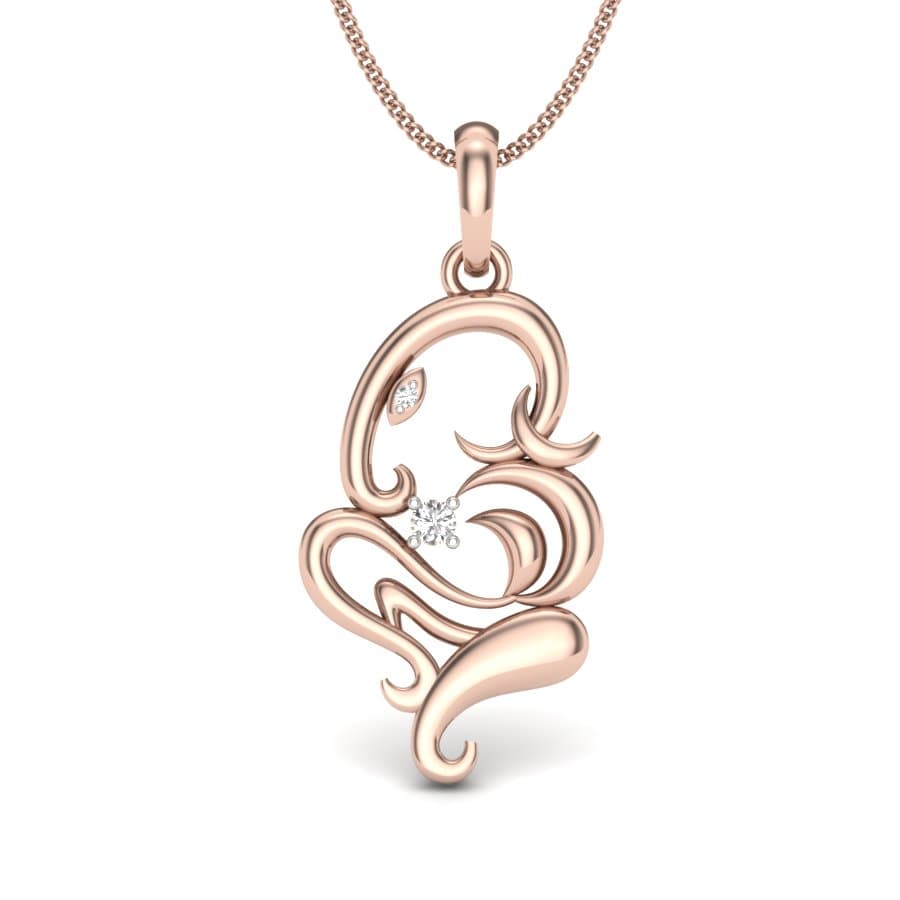 Mangalmurti Diamond Pendant