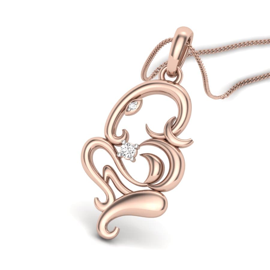 Mangalmurti Diamond Pendant