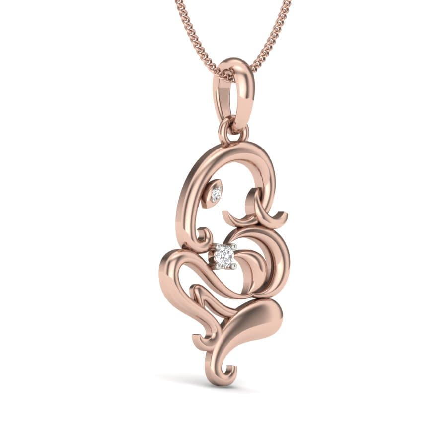 Mangalmurti Diamond Pendant