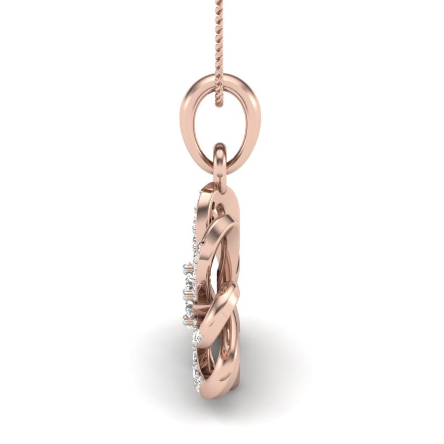 Amazing Fleur Diamond Pendant