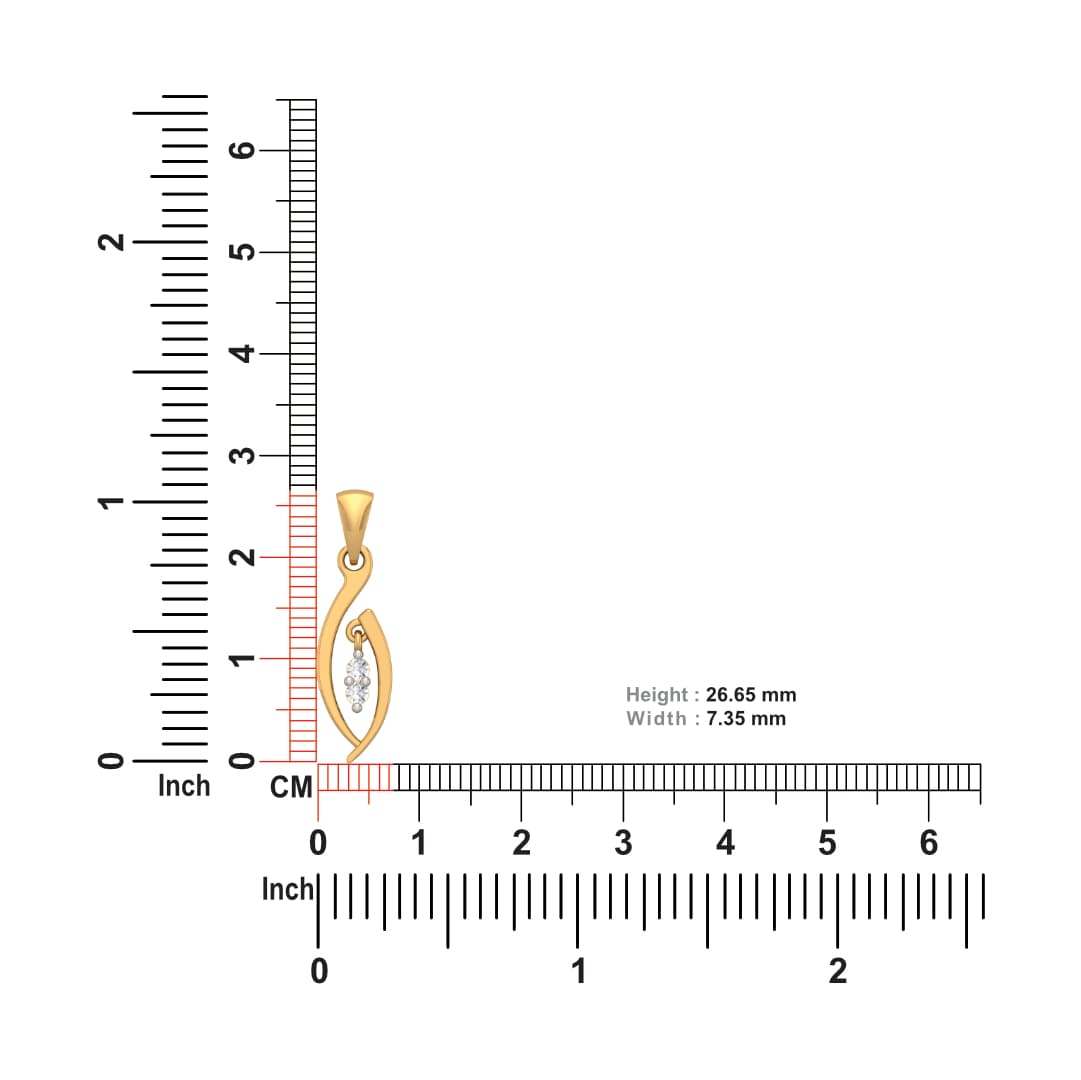 Witty Ditty Heera Diamond Pendant