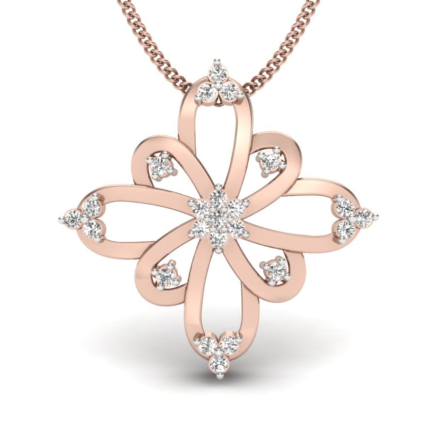 Yutika Diamond Pendant