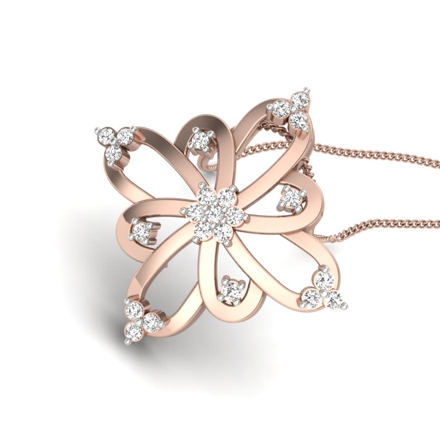 Yutika Diamond Pendant