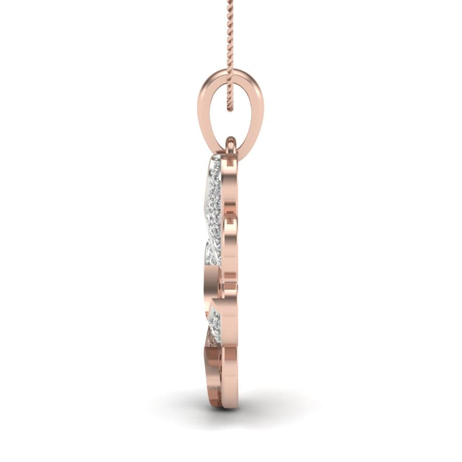 Four Heart Diamond Pendant