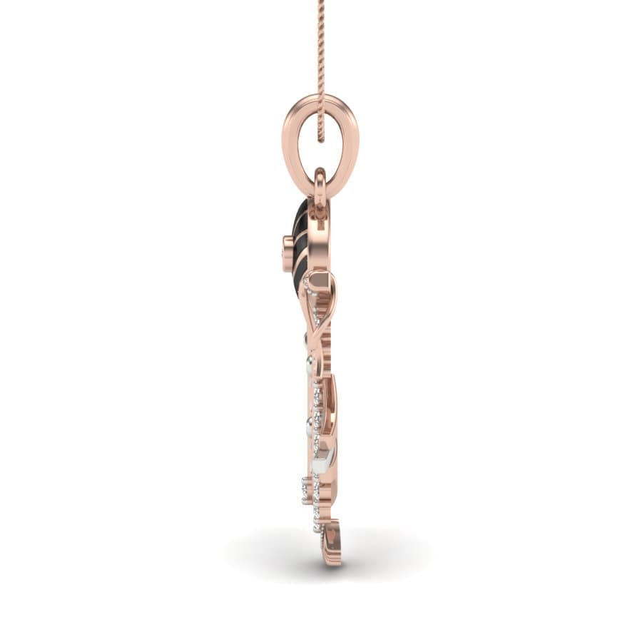 Tulsi Diamond Pendant