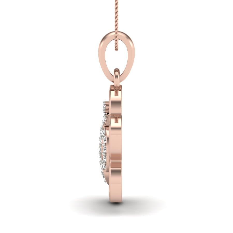 Divine Om Diamond Pendant