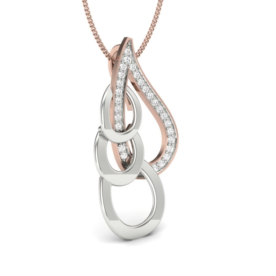 Trio Sparkle Diamond Pendant