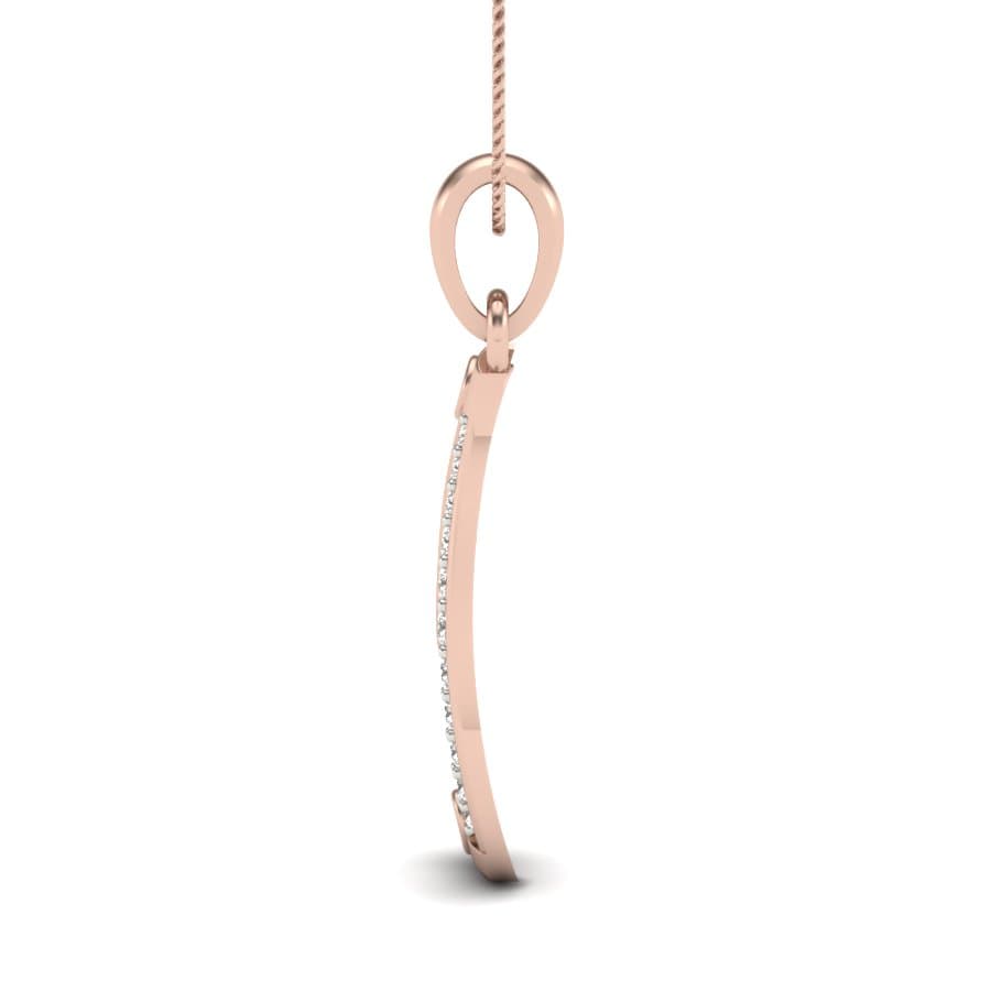 Alphabet Y Diamond Pendant