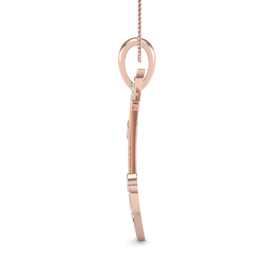 Alphabet Z Diamond Pendant