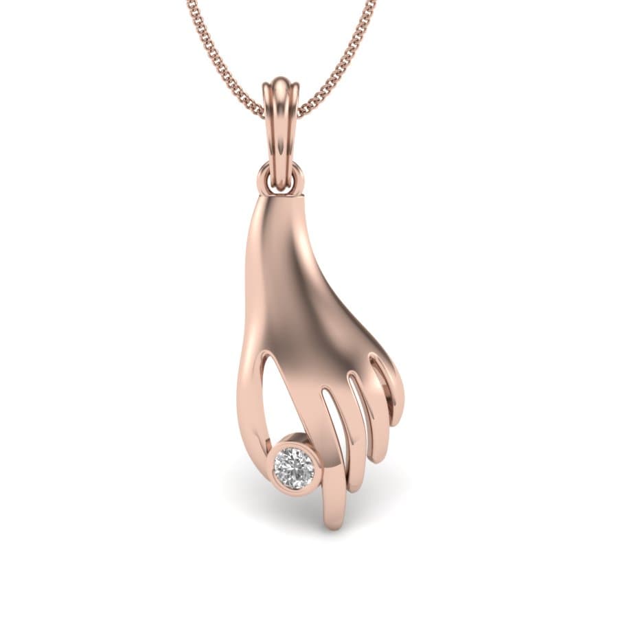 Ishani Diamond Pendant