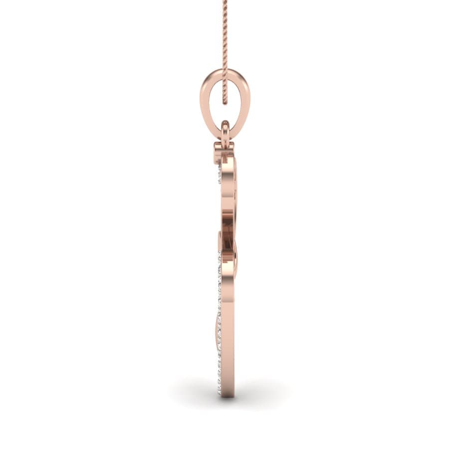Trio Heart Diamond Pendant