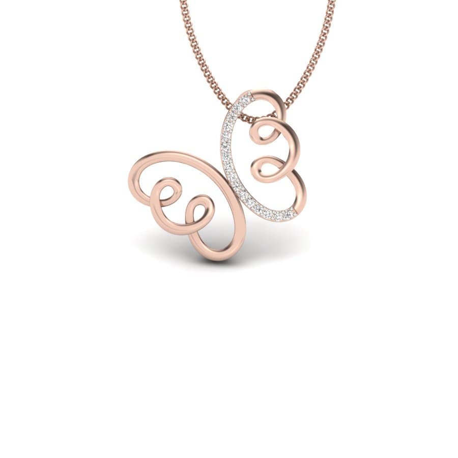 Lafarfalla Diamond Pendant