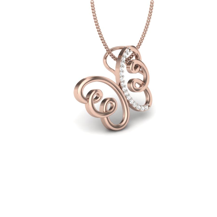 Lafarfalla Diamond Pendant