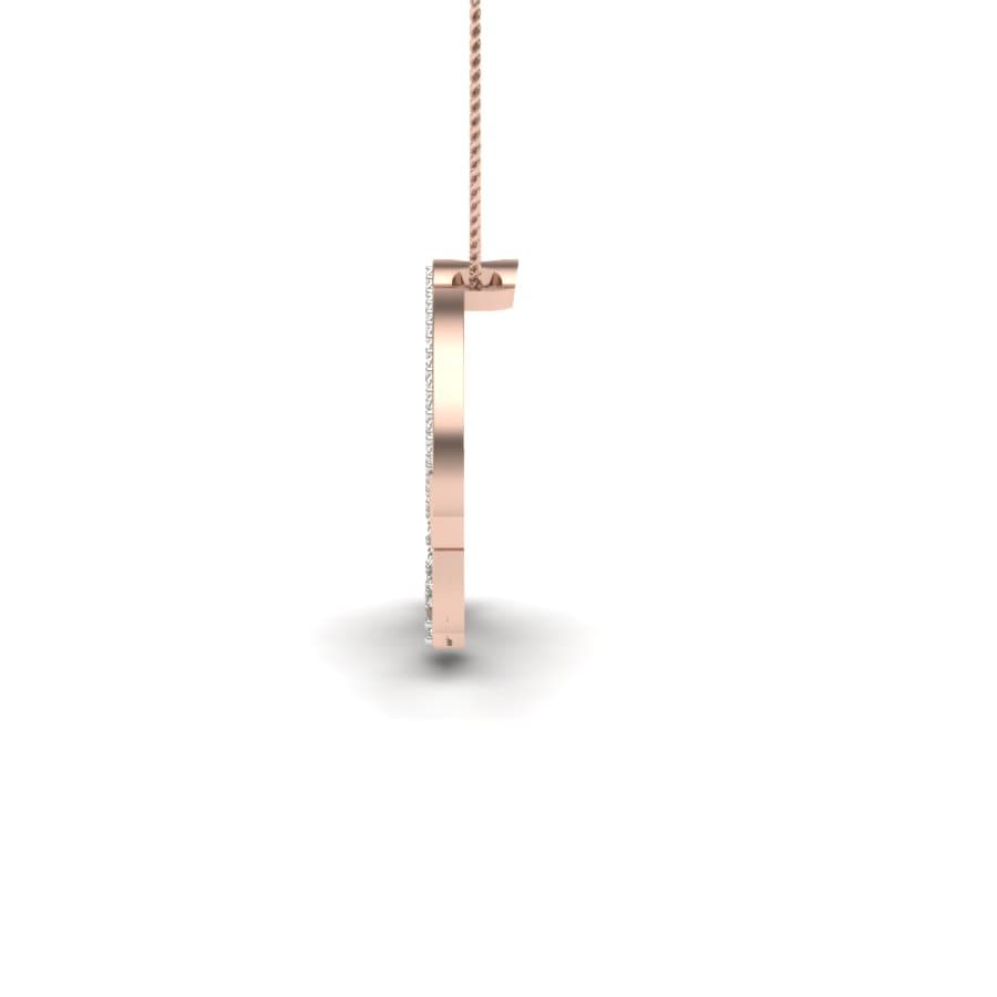 Elegant Elephant Kids Diamond Pendant