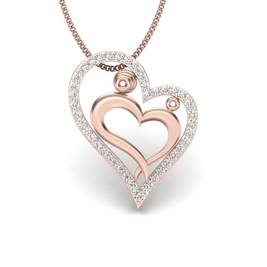 Preety Heart Diamond Pendant