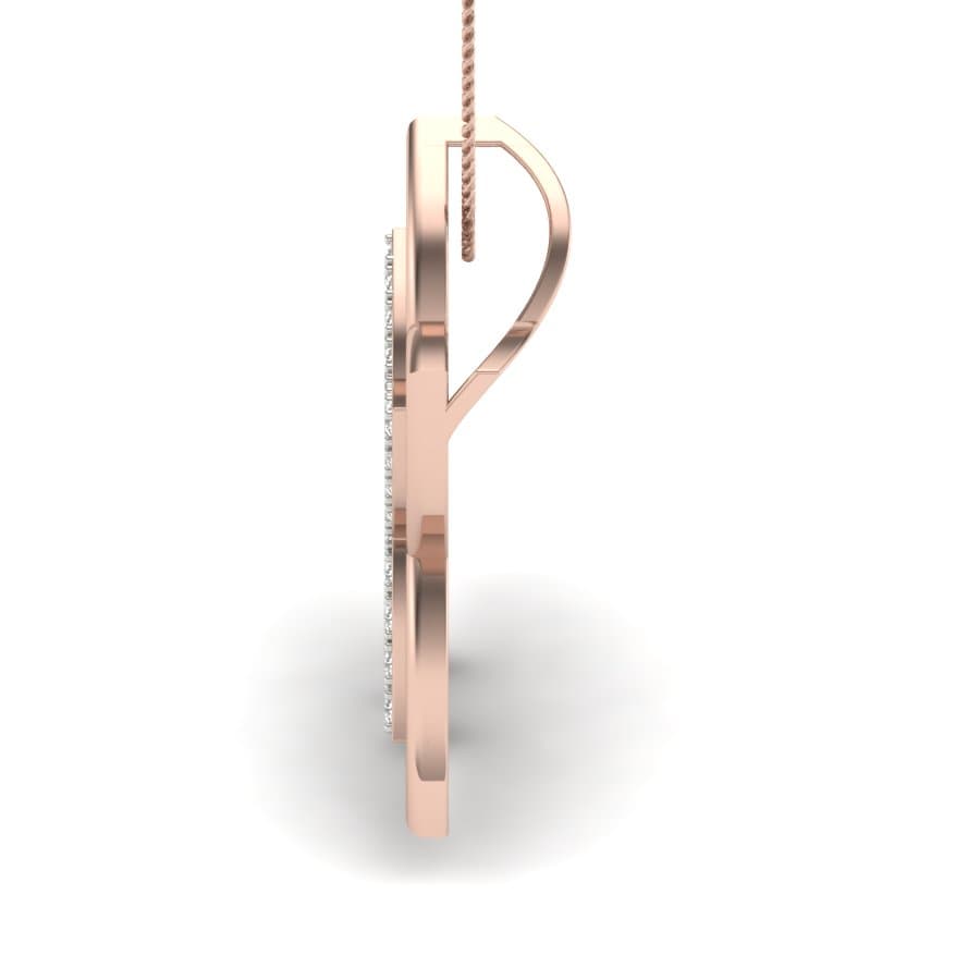 Dual Star Diamond Pendant