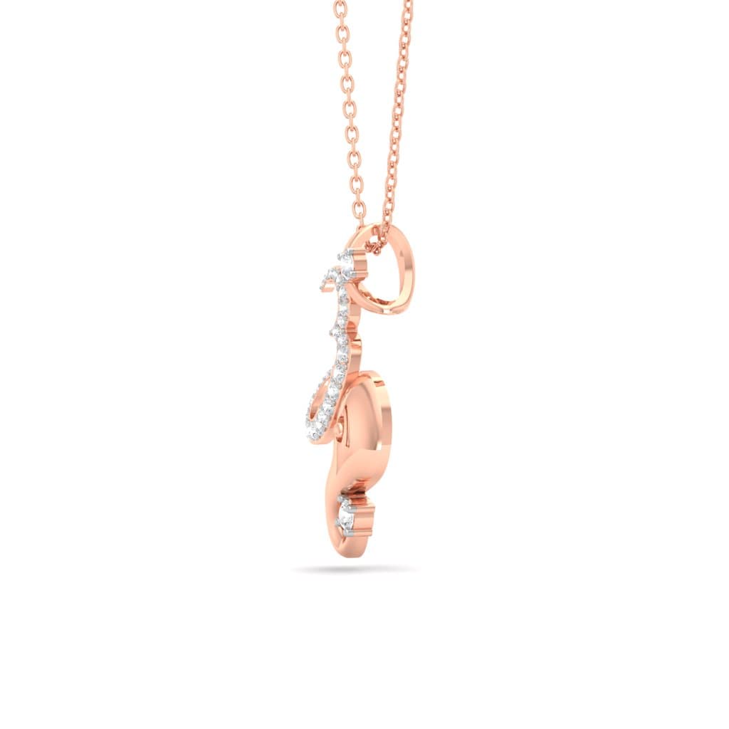 Om Vinayak Diamond Pendant