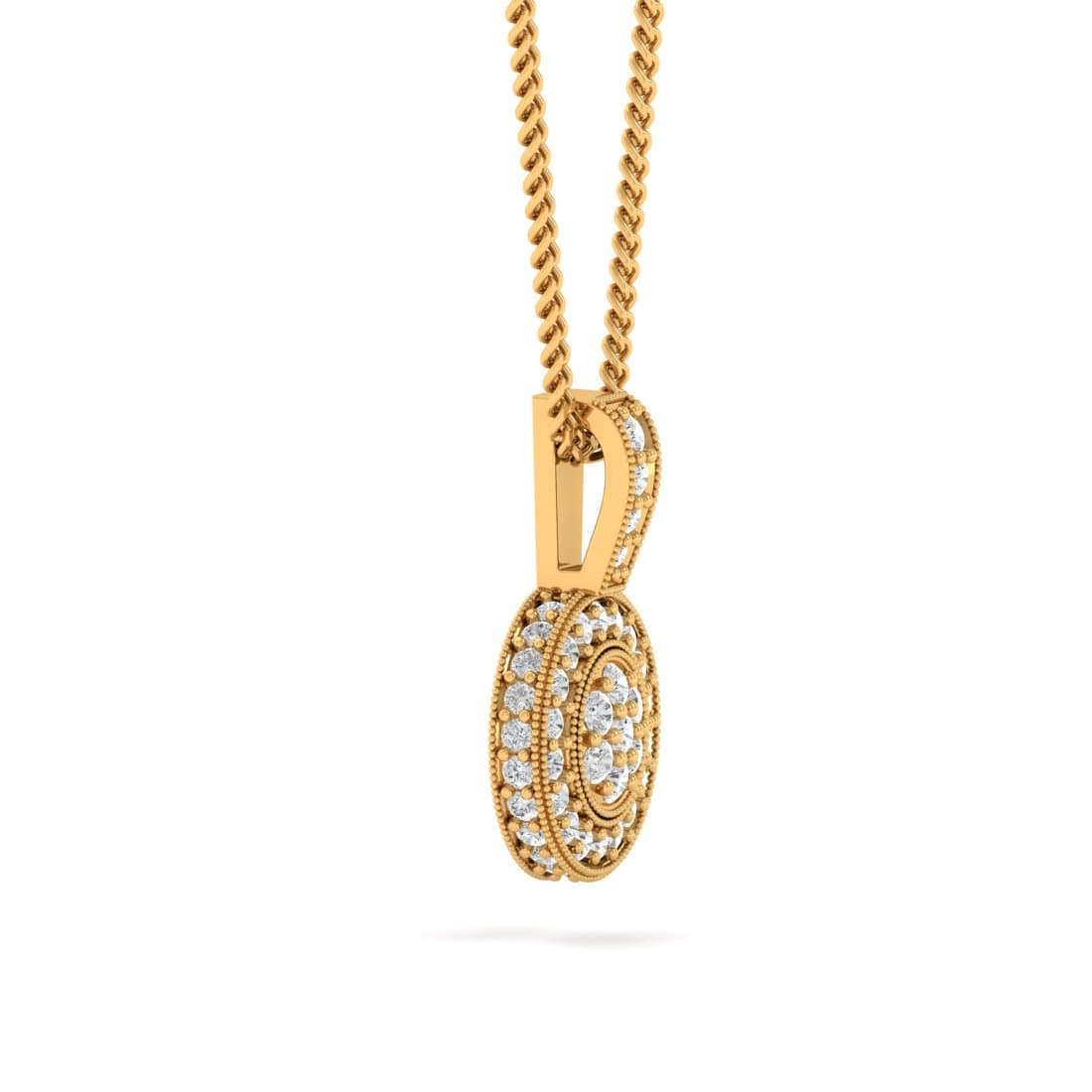 Galaxy Diamond Pendant