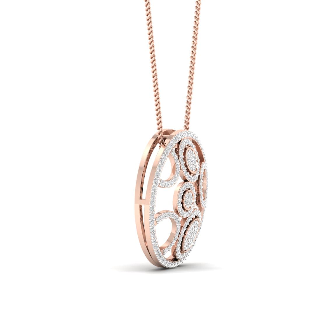 Bubbles Diamond Pendant