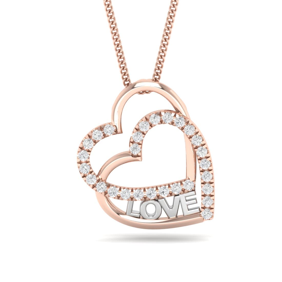 Sweetheart Diamond Pendant