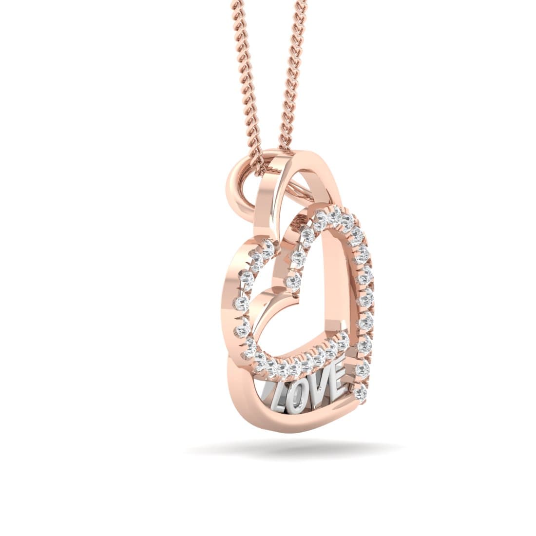 Sweetheart Diamond Pendant