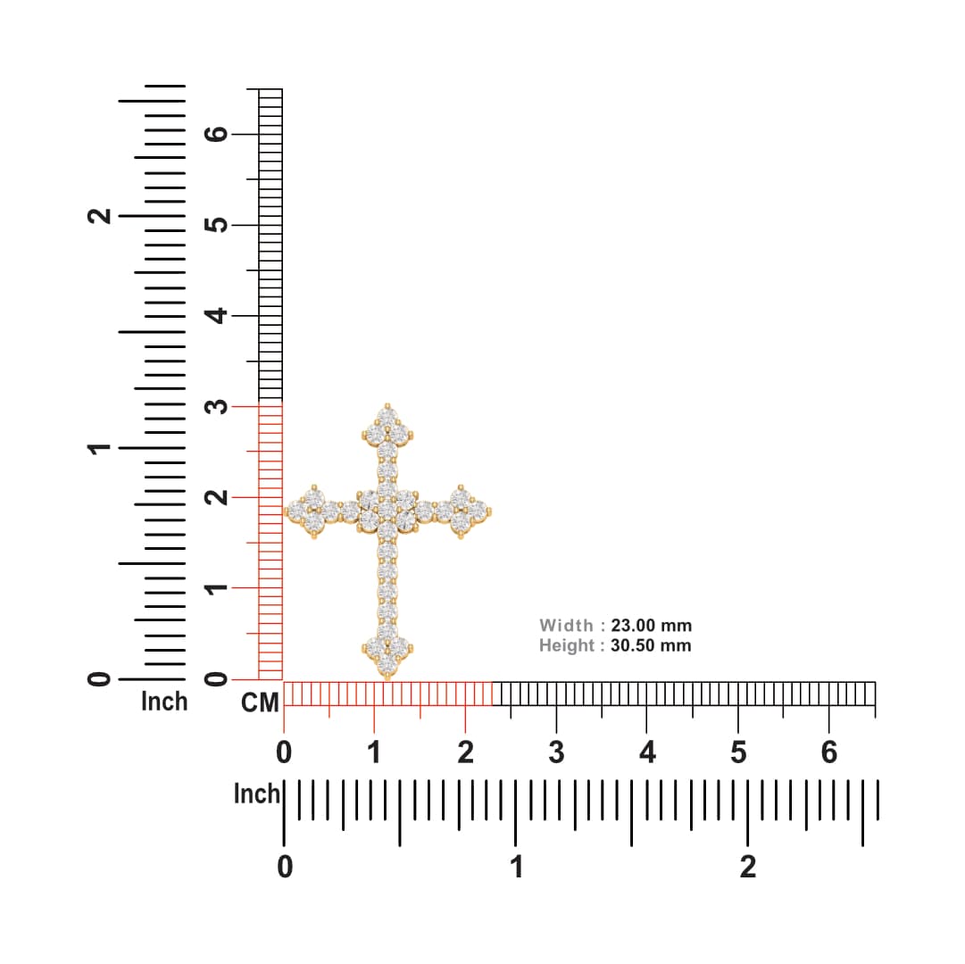 Christ Diamond Pendant
