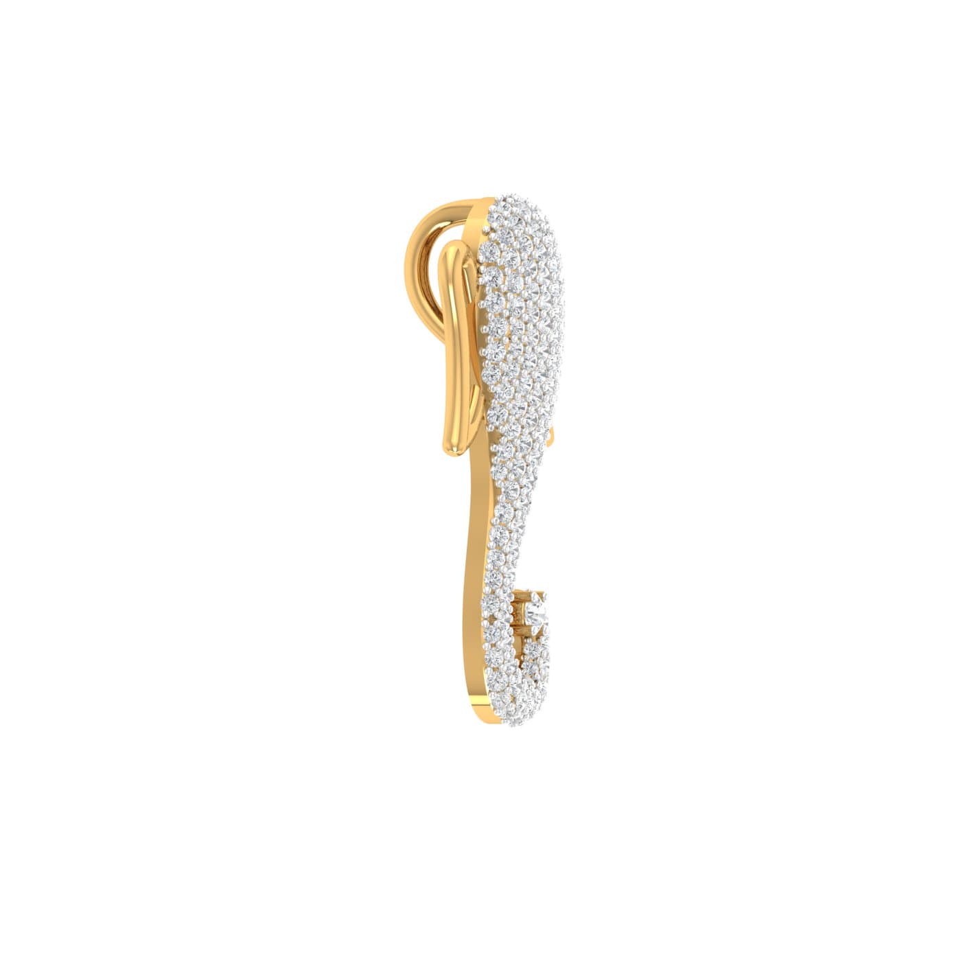 Shree Ganesha Diamond Pendant