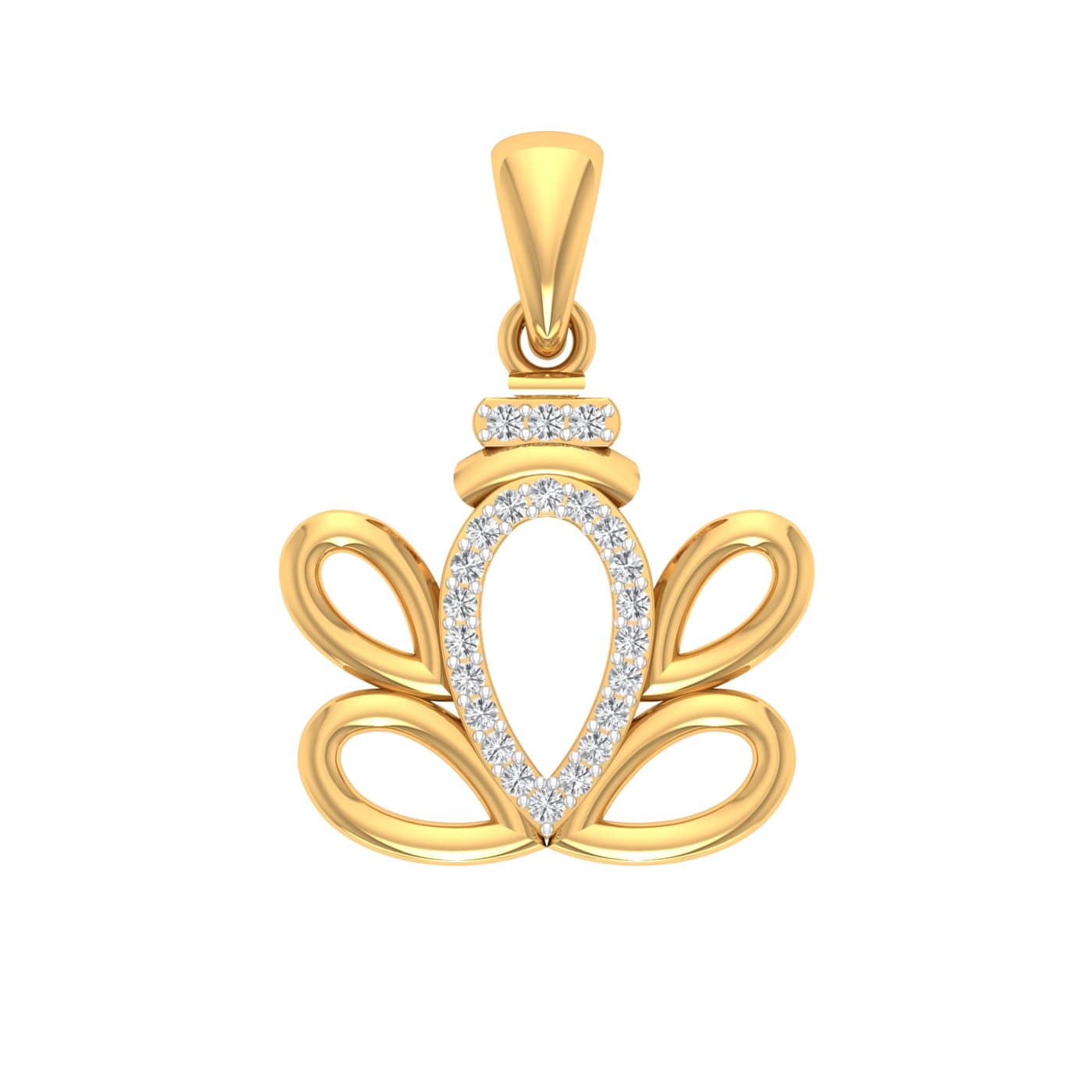 Mangal Murti Diamond Pendant