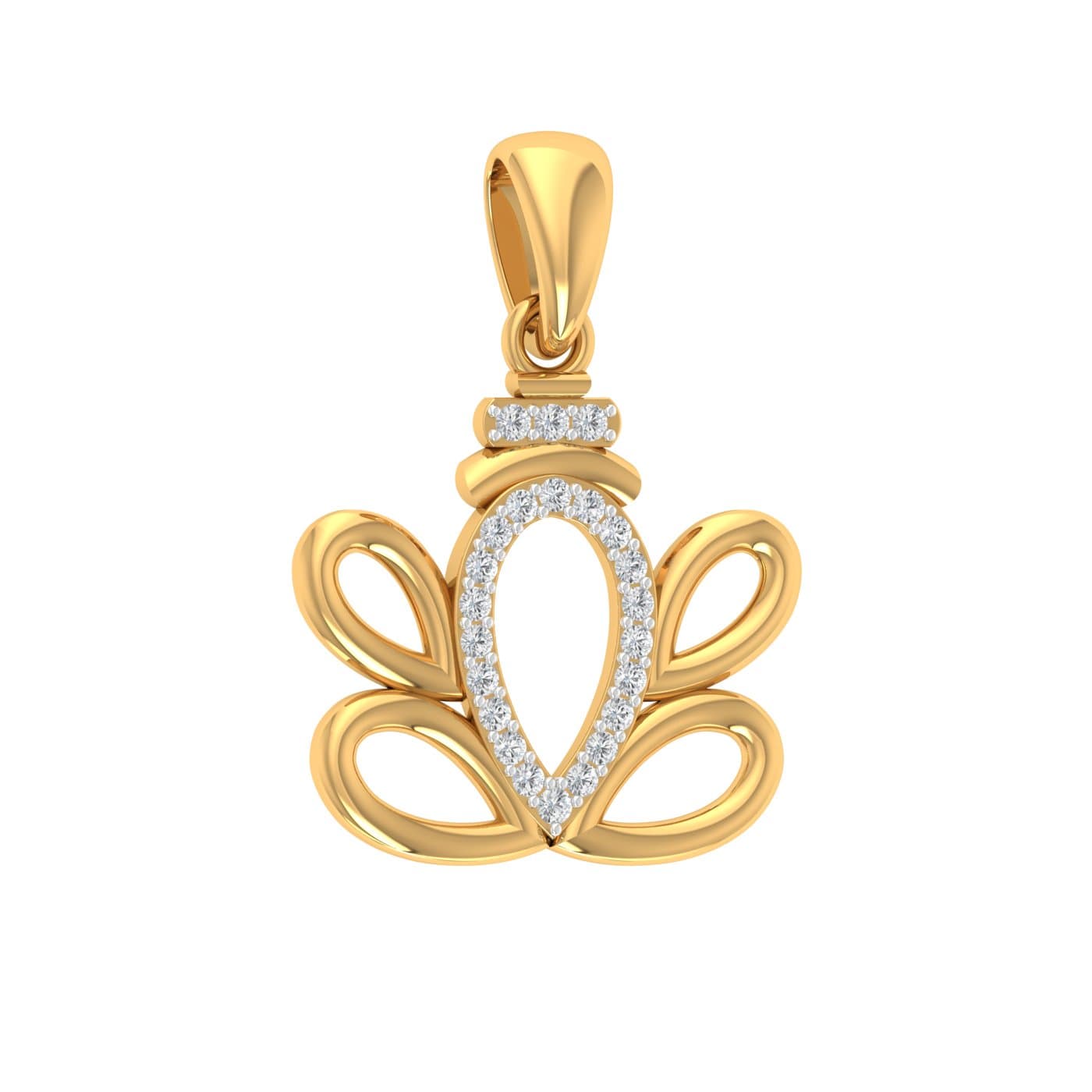 Mangal Murti Diamond Pendant