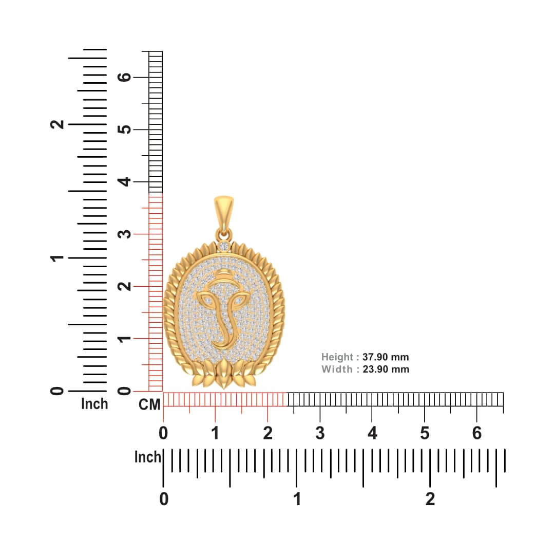 Yashoda Diamond Pendant
