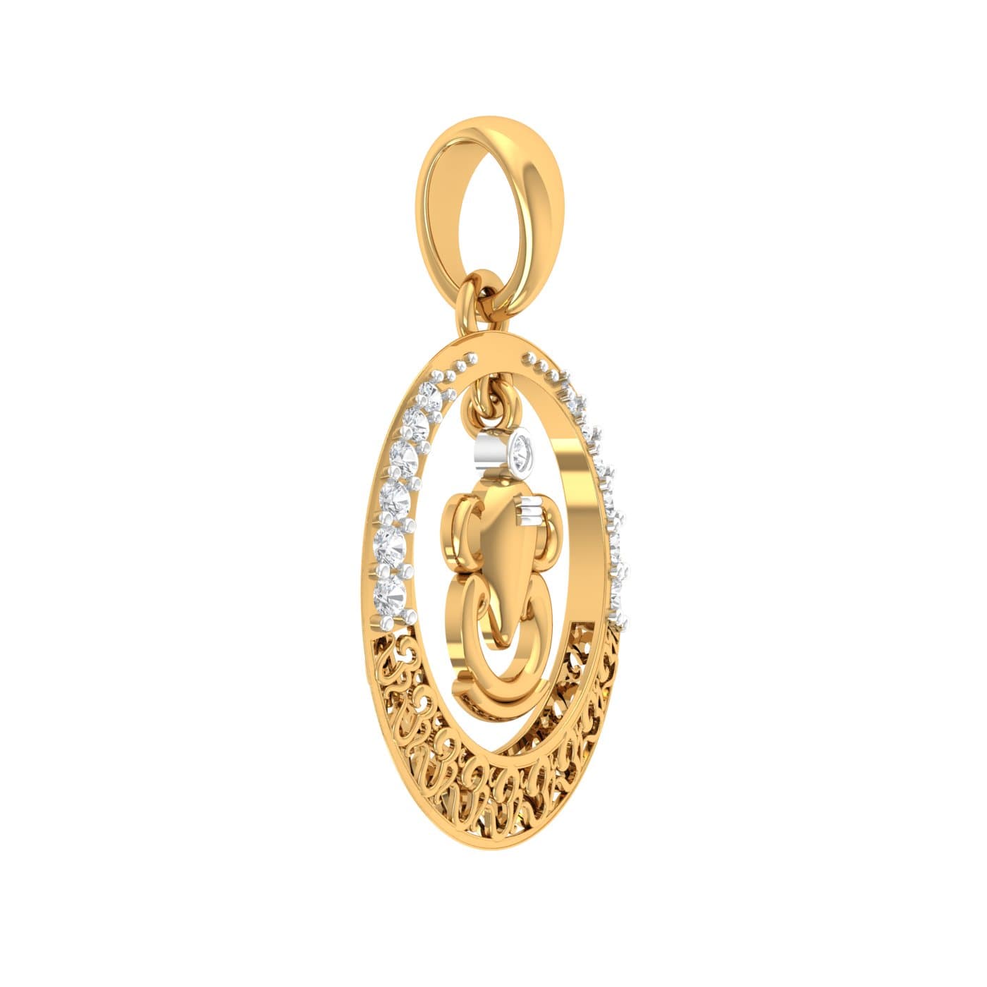 Sarvatman Multi Diamond Pendant