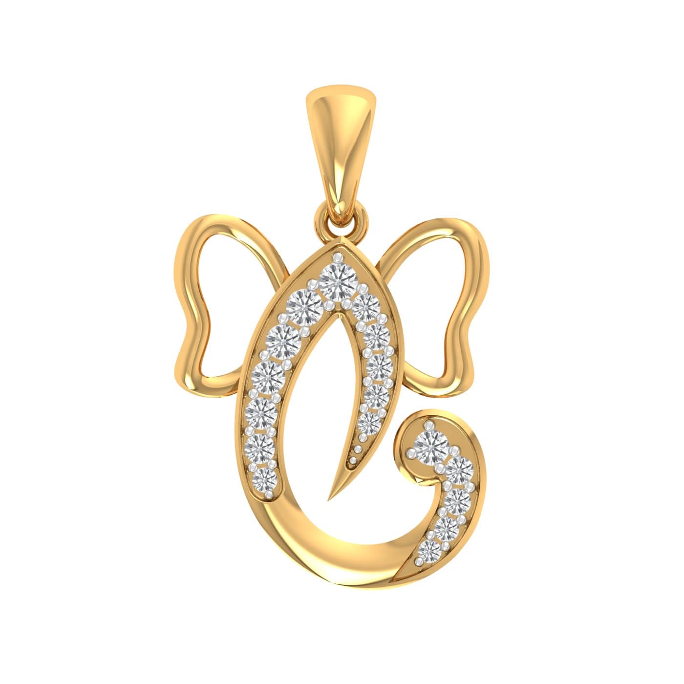 Mangalamurti Diamond Pendant