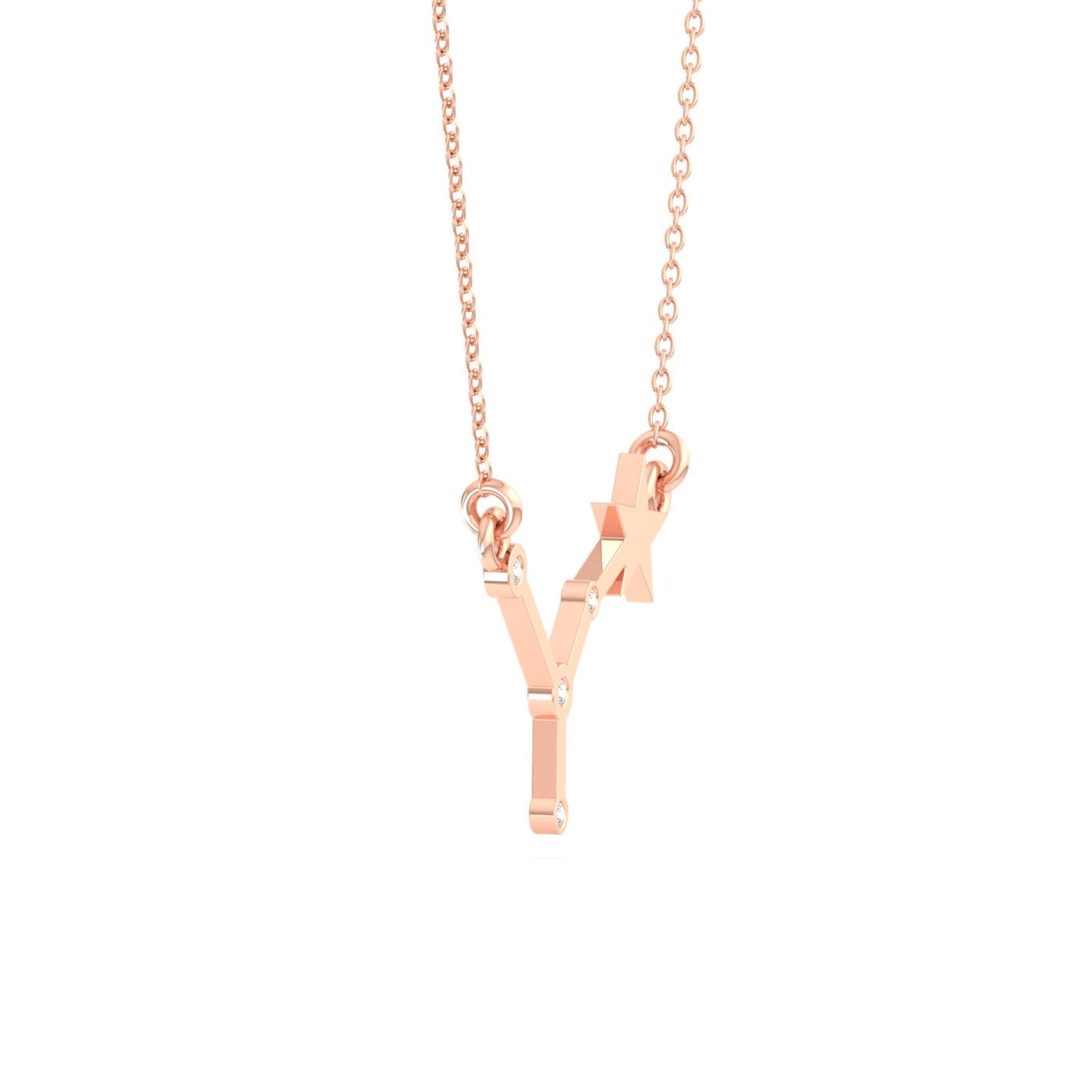 Cancer Zodiac Diamond Pendant