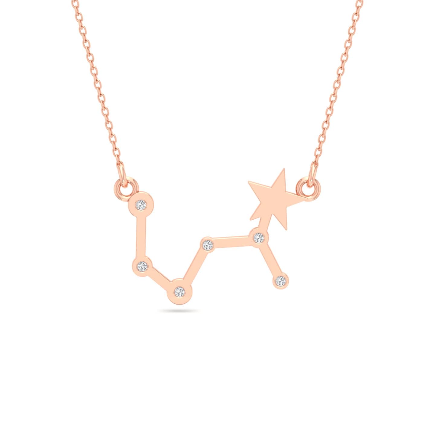 Scorpio Zodiac Diamond Pendant