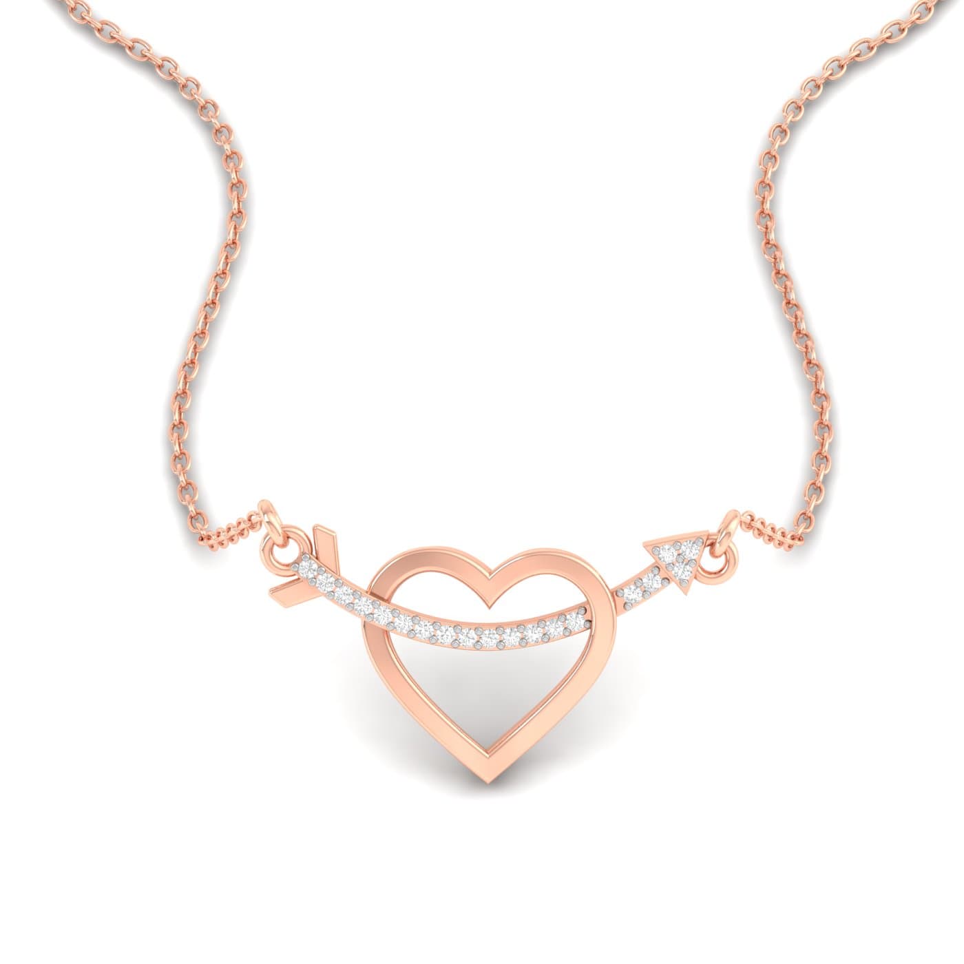 Heartfelt Diamond Pendant